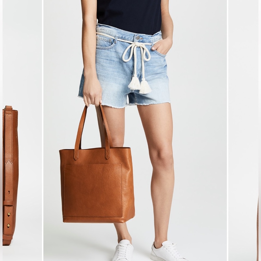 ✨MADEWELL Medium Transport Tote in English Saddle